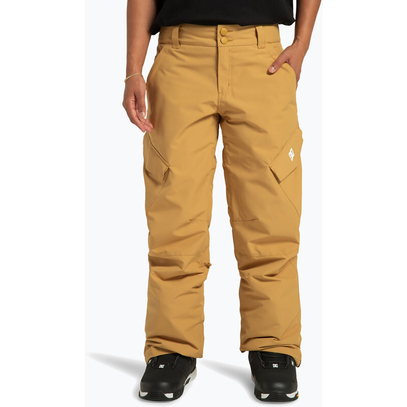 Dětské snowboardové kalhoty DC Nonchalant mustard gold