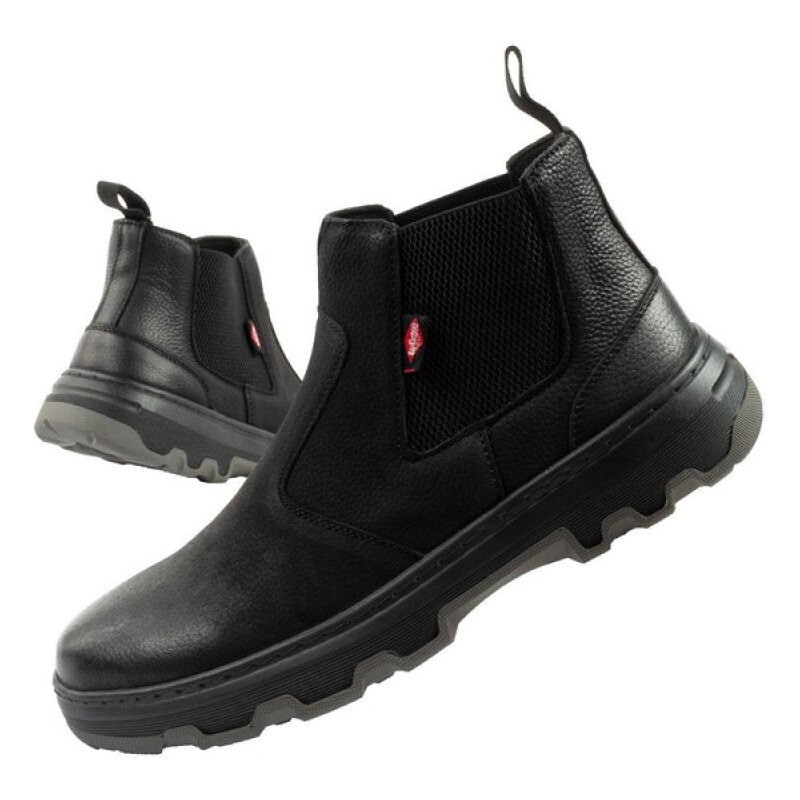 Lee Cooper pánské boty sable boty boty boty smart kůže