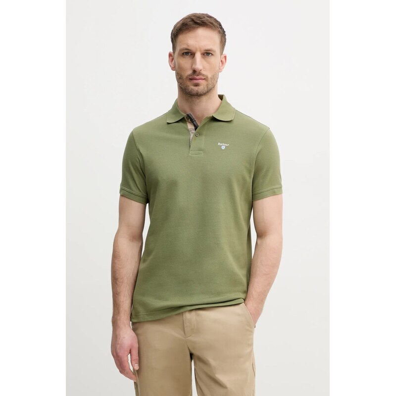 Barbour polo pánské bavlněné