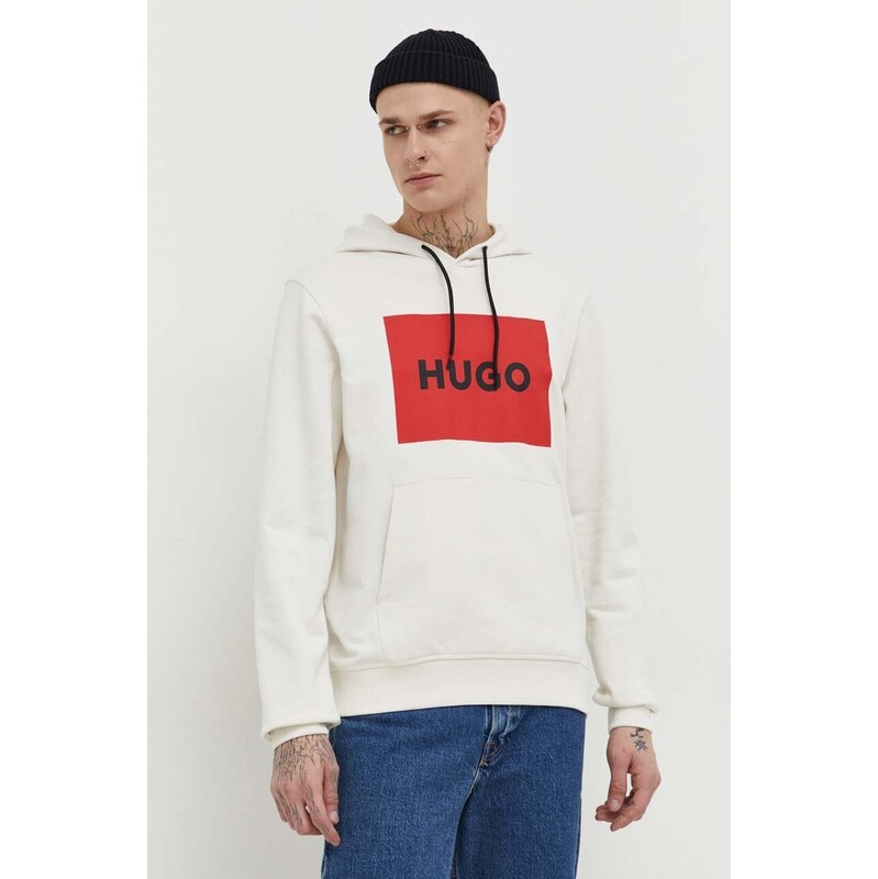 HUGO Bavlněná mikina HUGO