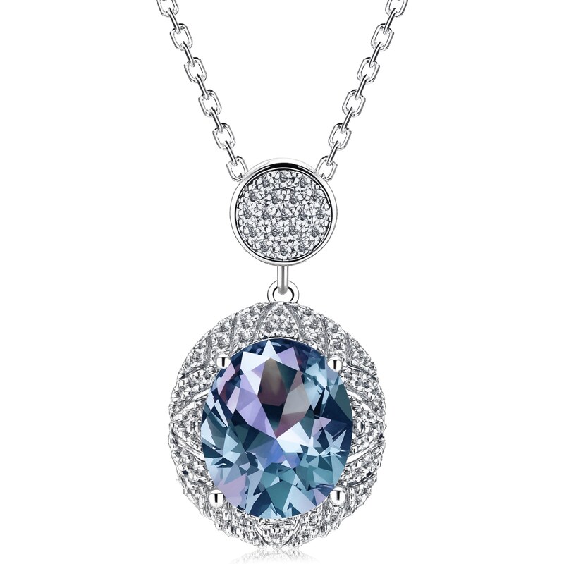 Elenys náhrdelník Orisa – Alexandrit, 18K pozlacení 90869229