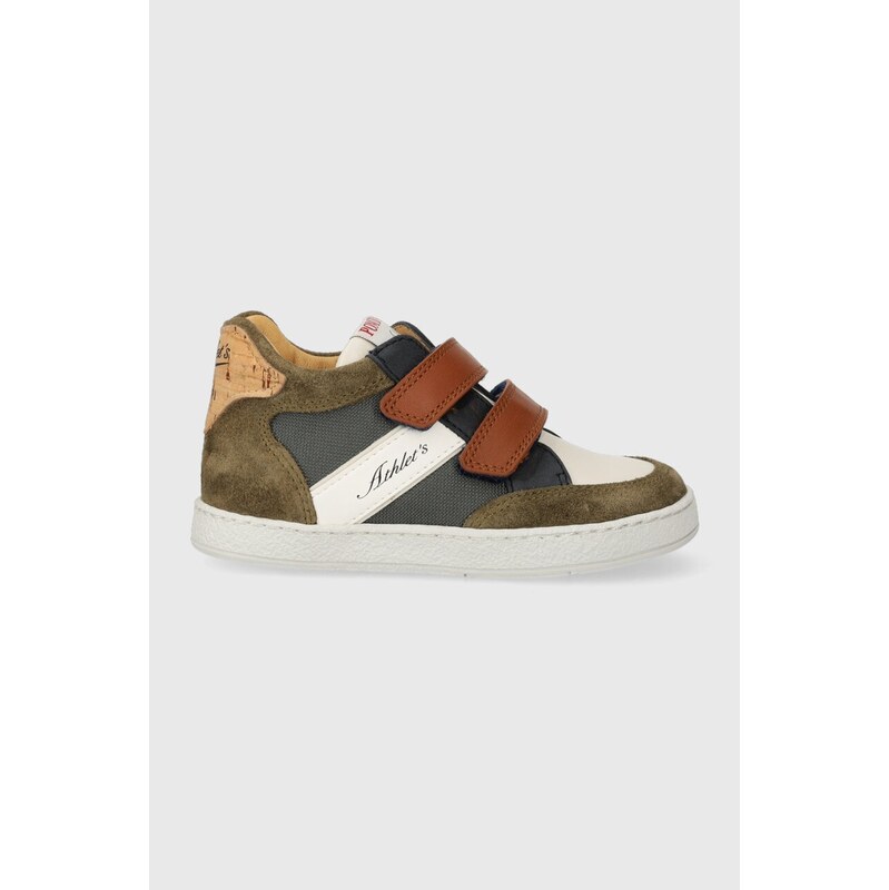Pom Dapi Dětské kožené sneakers boty Pom Dapi