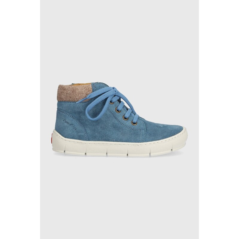 Pom Dapi Dětské semišové sneakers boty Pom Dapi START TOP