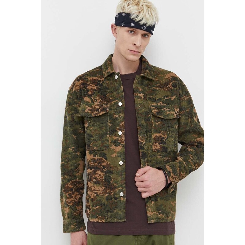Manšestrová košile Abercrombie & Fitch