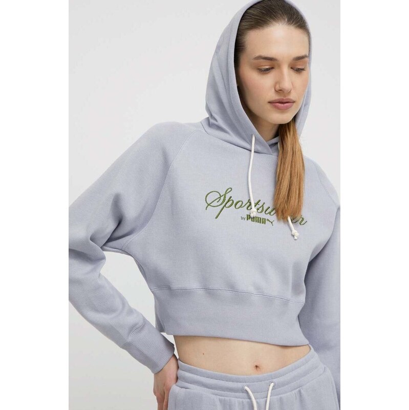 Bavlněná mikina Puma 91546337