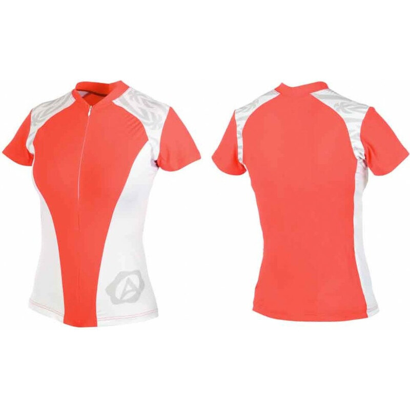 Author Lady ASL-E-6B dres, oranžovo-bílý 112727843