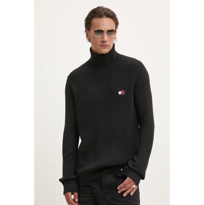 Svetr z vlněné směsi Tommy Jeans