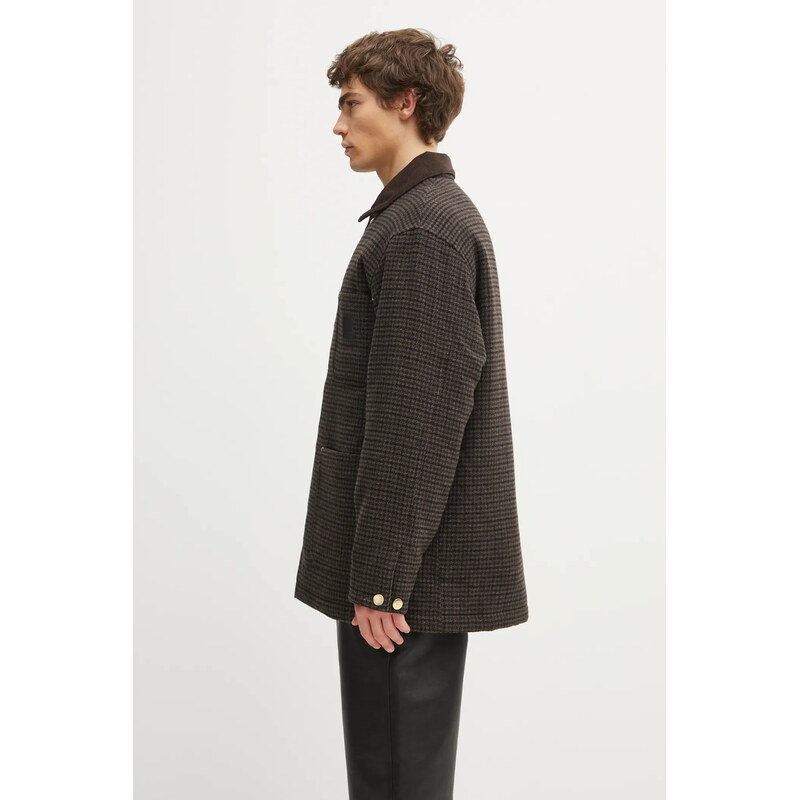 Bunda s příměsí vlny Carhartt WIP Lowis Chore Coat