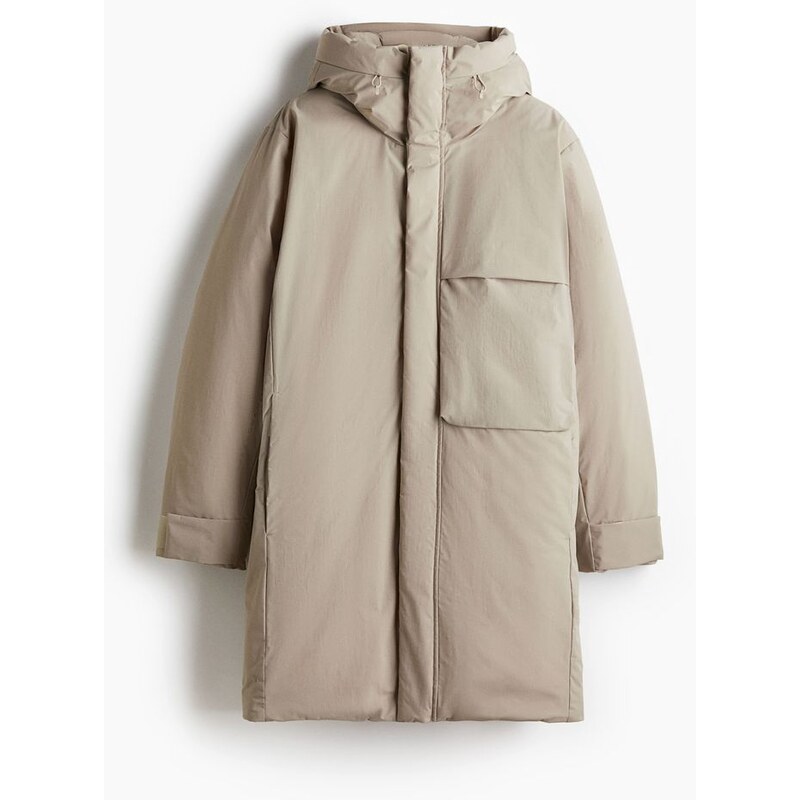 H&M - Zateplená parka Regular Fit ThermoMove - Béžová