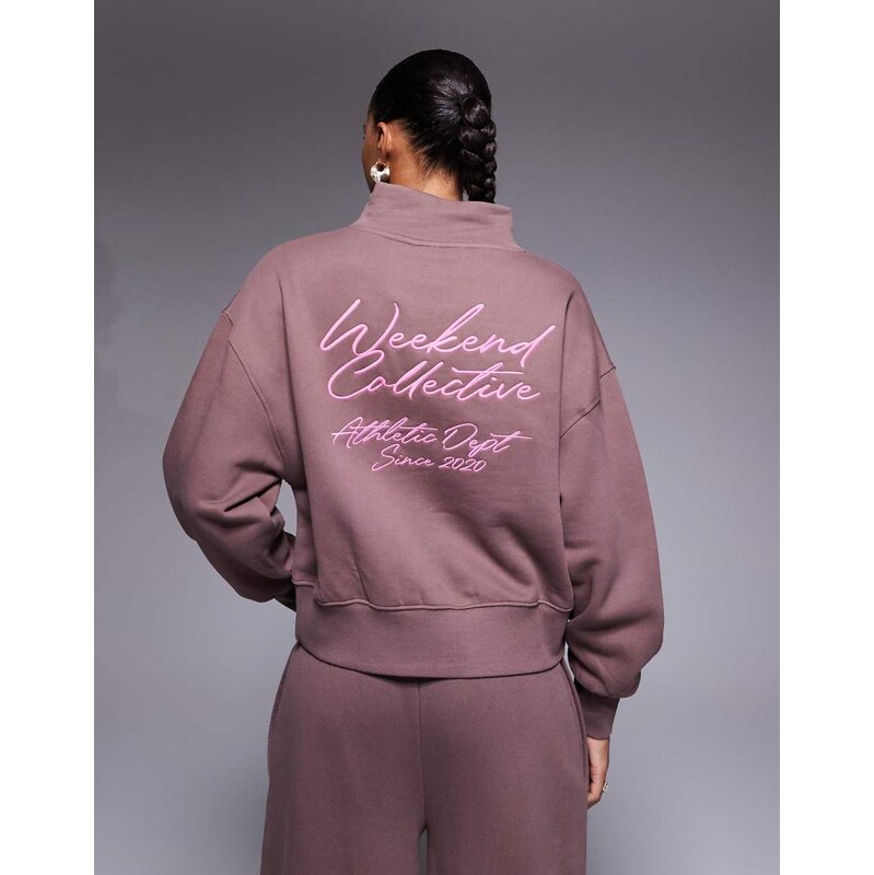 ASOS Weekend Collective Weekend Collective co-ord heavyweight funnel 109707927