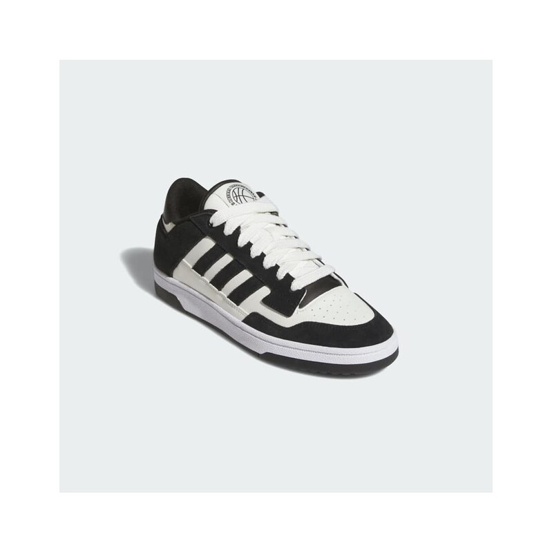adidas performance Rapid court low shoes in core black / cloud