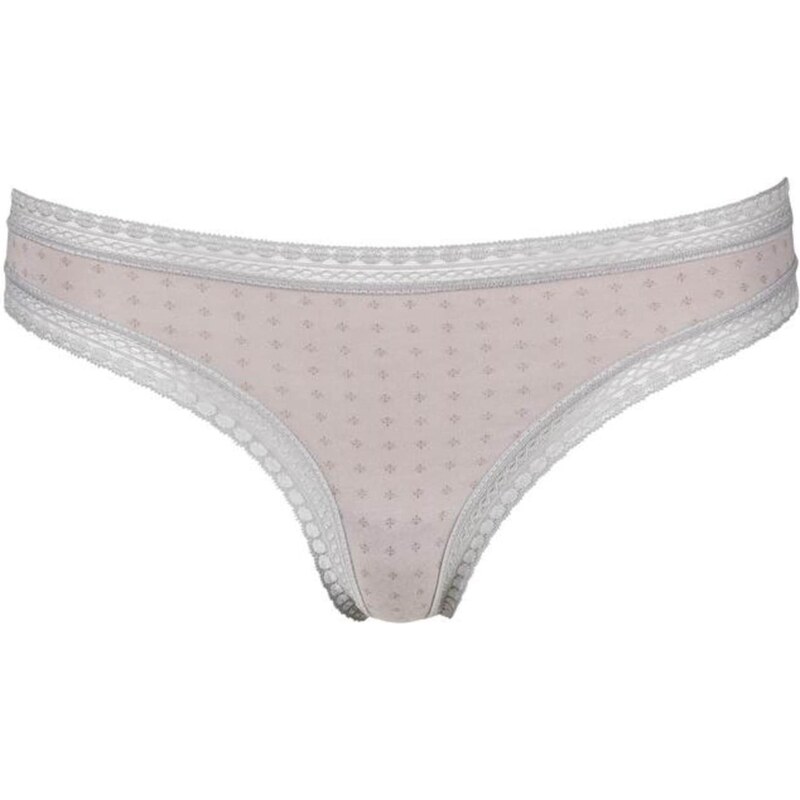LASCANA Tanga šedá / šedobéžová