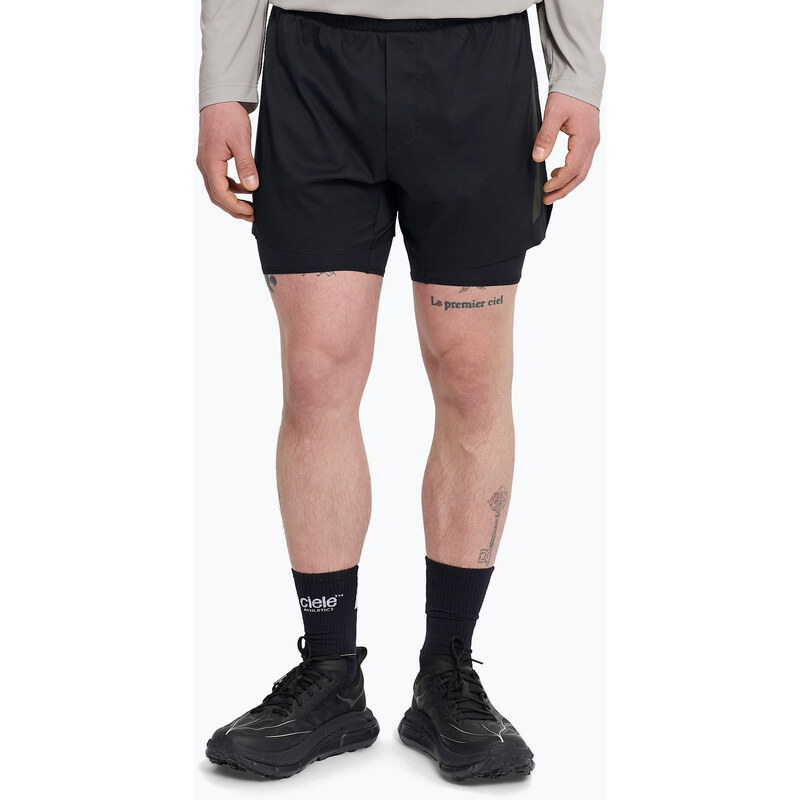 Pánské běžecké šortky Ciele Athletics DLY 5 Long Brief nite rite