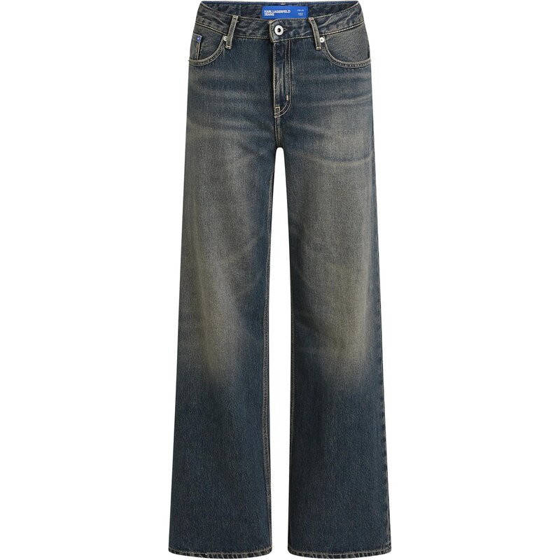 KARL LAGERFELD JEANS Džíny tmavě šedá