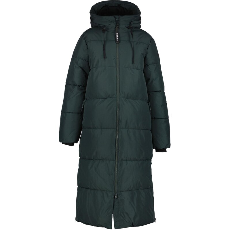 ICEPEAK Zimní kabát Addia tmavě zelená 109714700