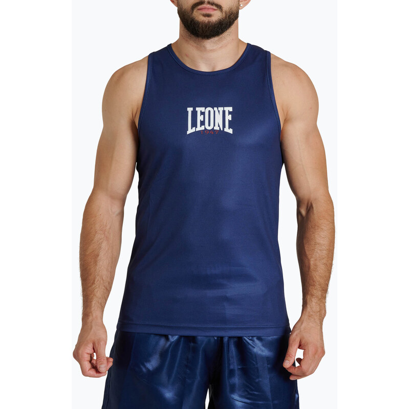 Pánské tréninkové tričko LEONE 1947 Color Block tank blue