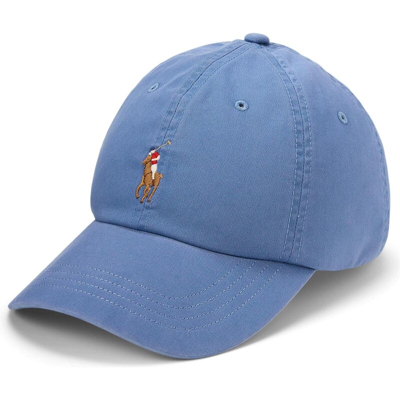 Polo Ralph Lauren Kšiltovka CLS opálová / hnědá / červená / bílá 109716031