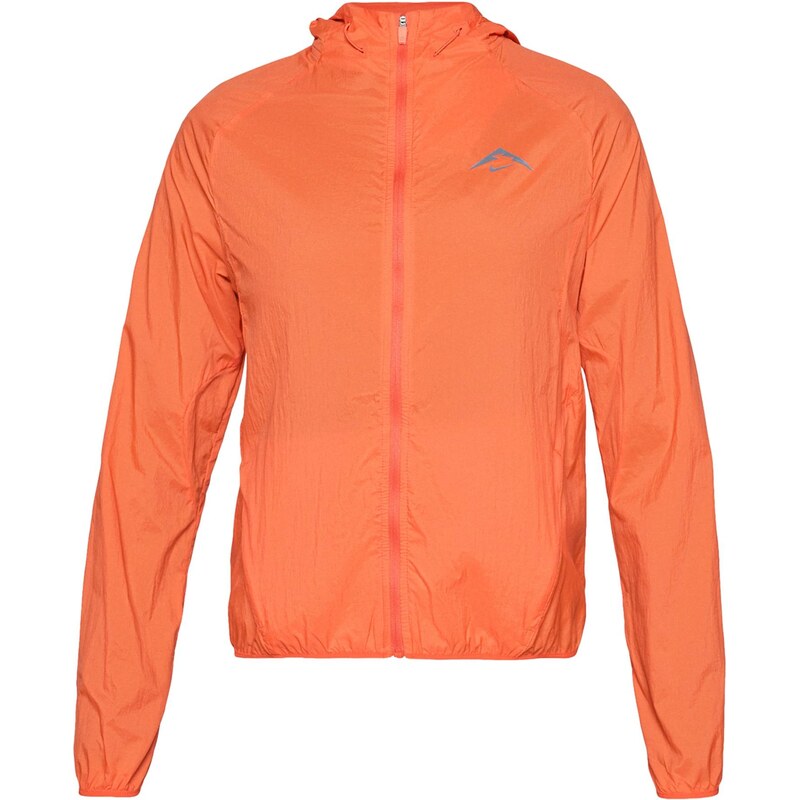 NIKE Sportovní bunda šedá / oranžově červená 109716105