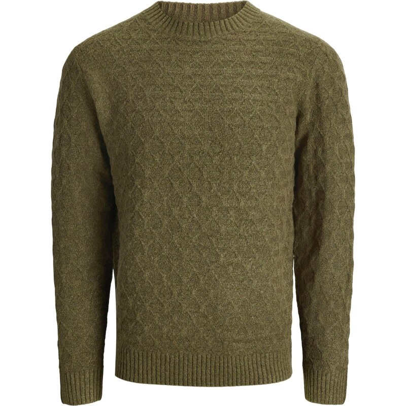 JACK & JONES Svetr JPRBLasimon olivová