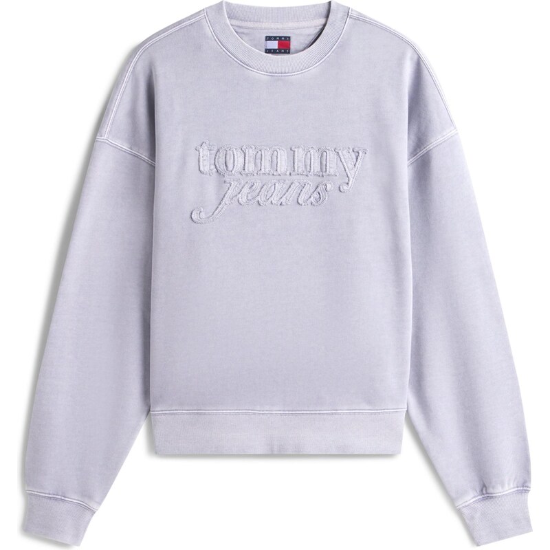 Tommy Jeans Mikina pastelová modrá