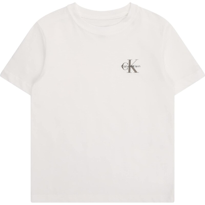 Calvin Klein Jeans Tričko barvy bláta / černá / bílá