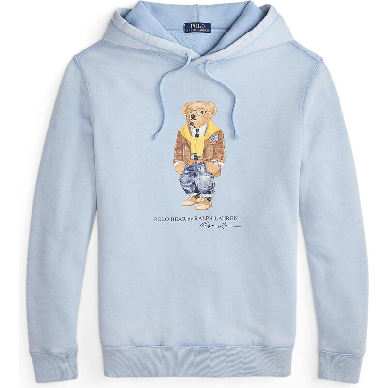 Polo Ralph Lauren Mikina Seasonal modrá džínovina / světlemodrá