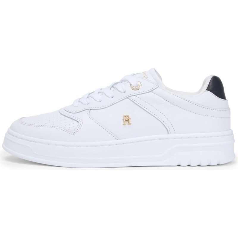 TOMMY HILFIGER Tenisky černá / bílá