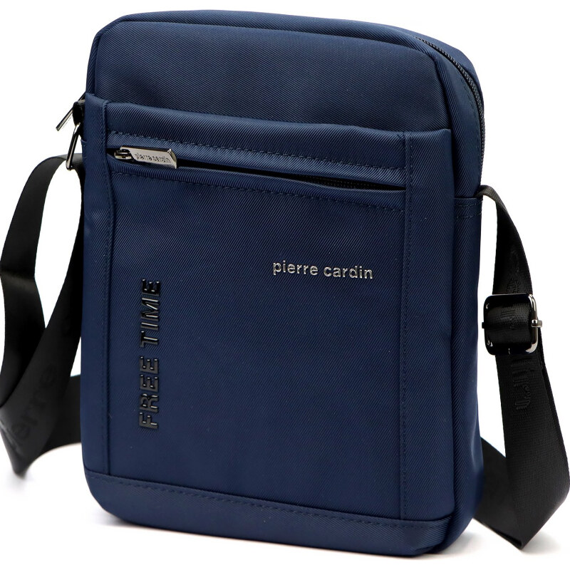 Značková pánská taška přes rameno Pierre Cardin modrá (TP117213)