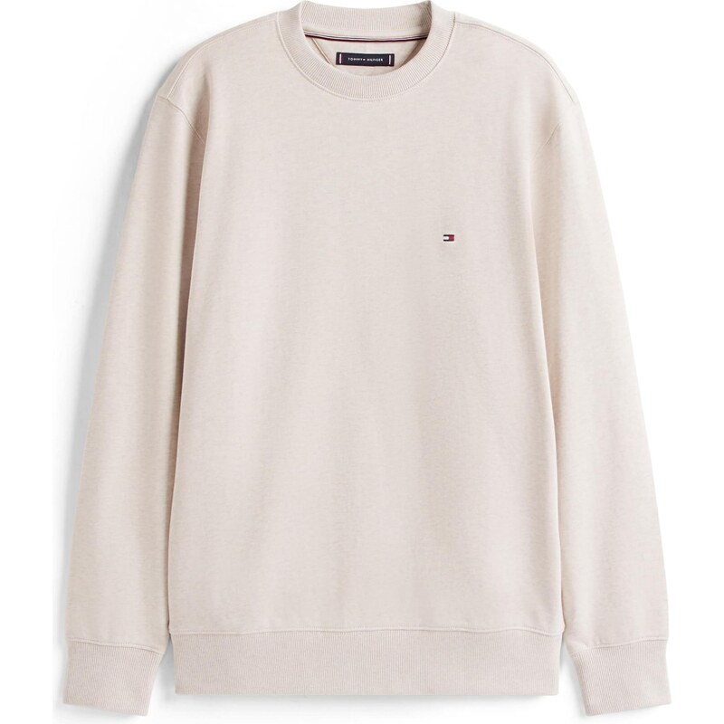 TOMMY HILFIGER Mikina Flag Embroidery béžová