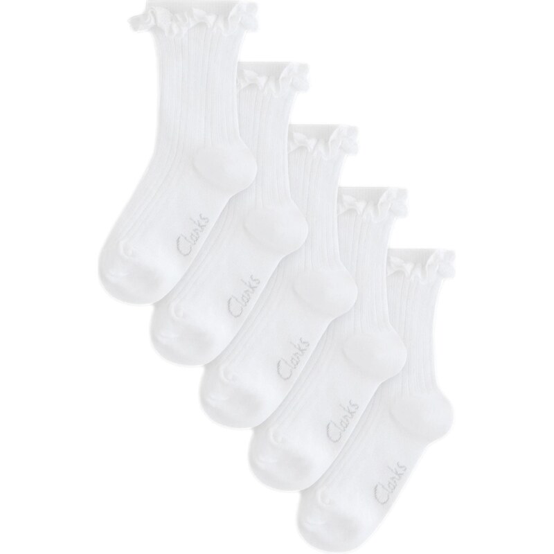 CLARKS Ponožky šedá / bílá