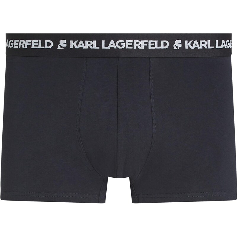 Karl Lagerfeld Boxerky světle šedá / černá / bílá