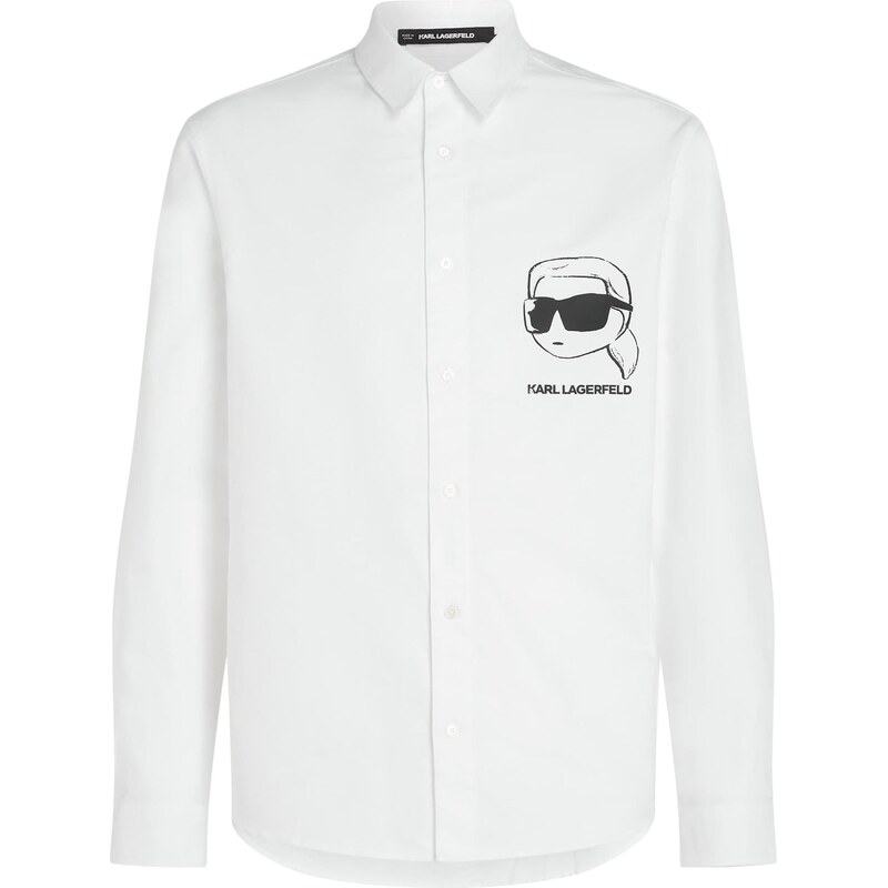 Karl Lagerfeld Košile černá / bílá