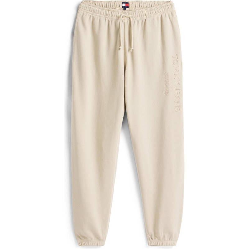 Tommy Jeans Kalhoty NEW CLASSICS béžová
