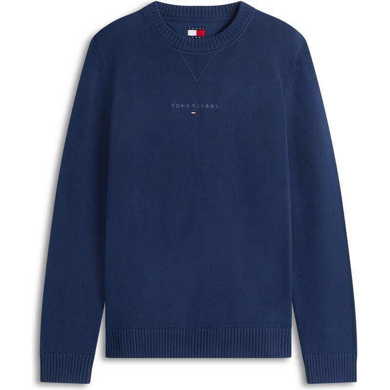 Tommy Jeans Svetr světlemodrá / tmavě modrá