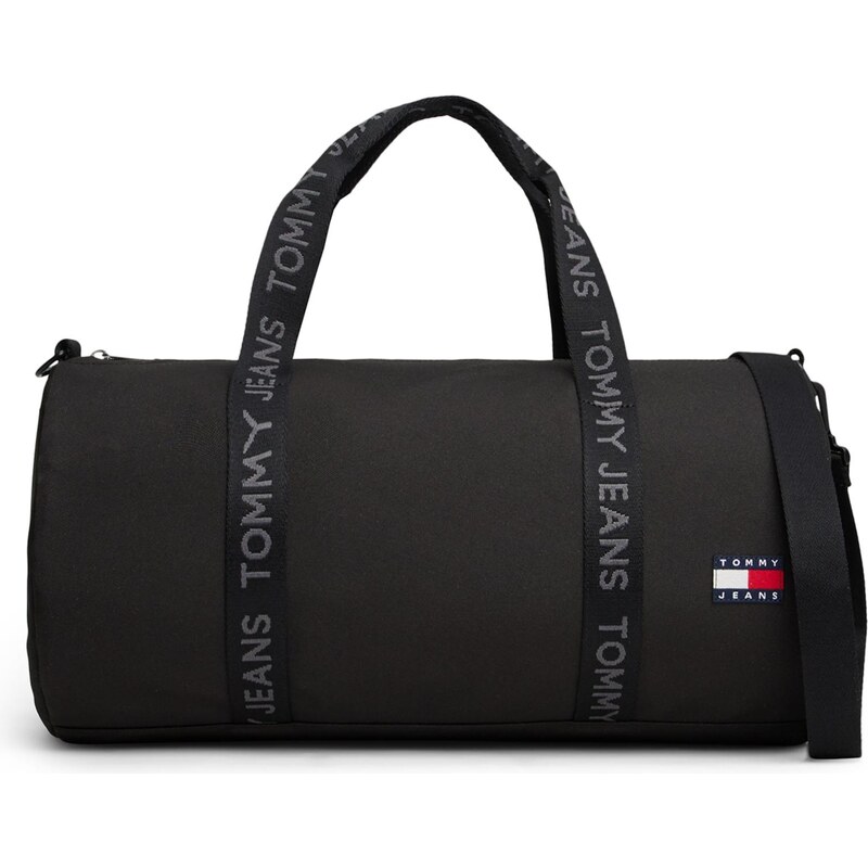 Tommy Jeans Cestovní taška ESS tmavě šedá / černá