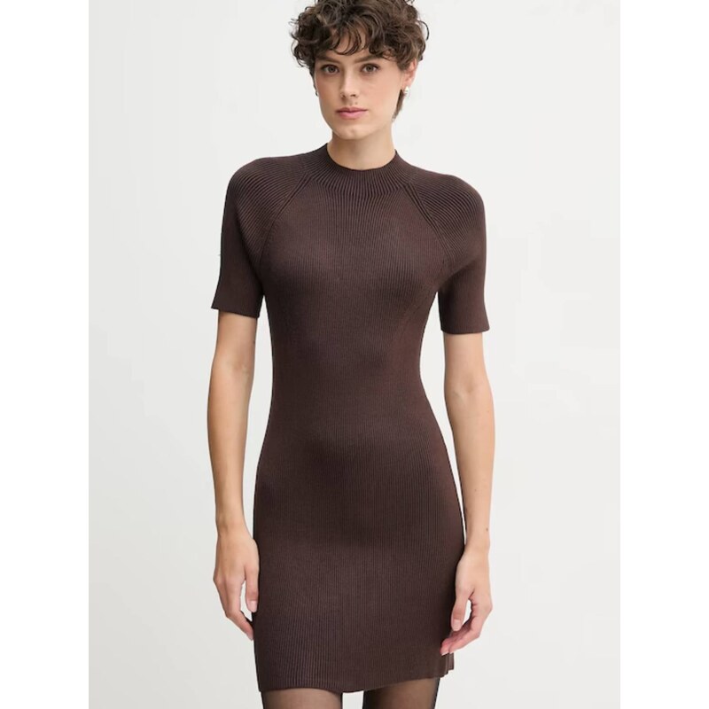 Calvin Klein dámské hnědé mini šaty