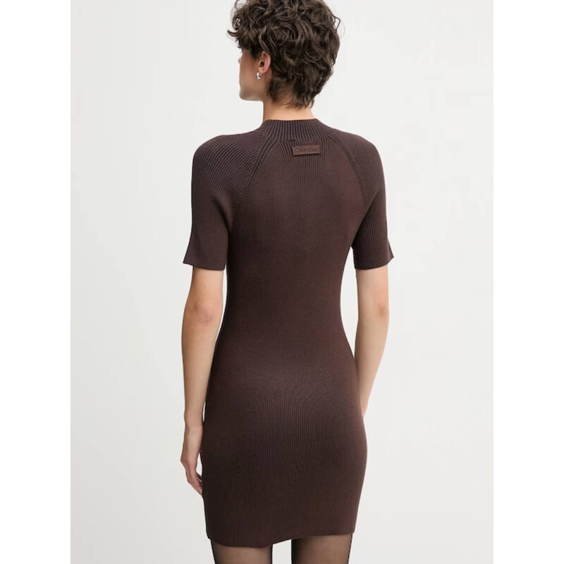 Calvin Klein dámské hnědé mini šaty