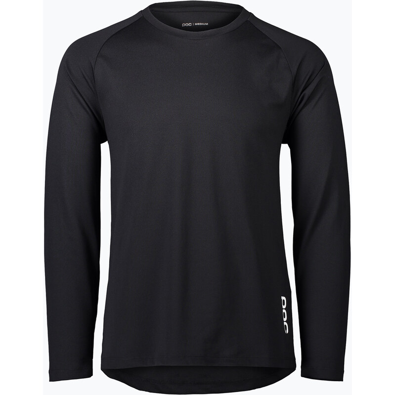 Pánský cyklistický dres Longsleeve POC DH Jersey carbon black