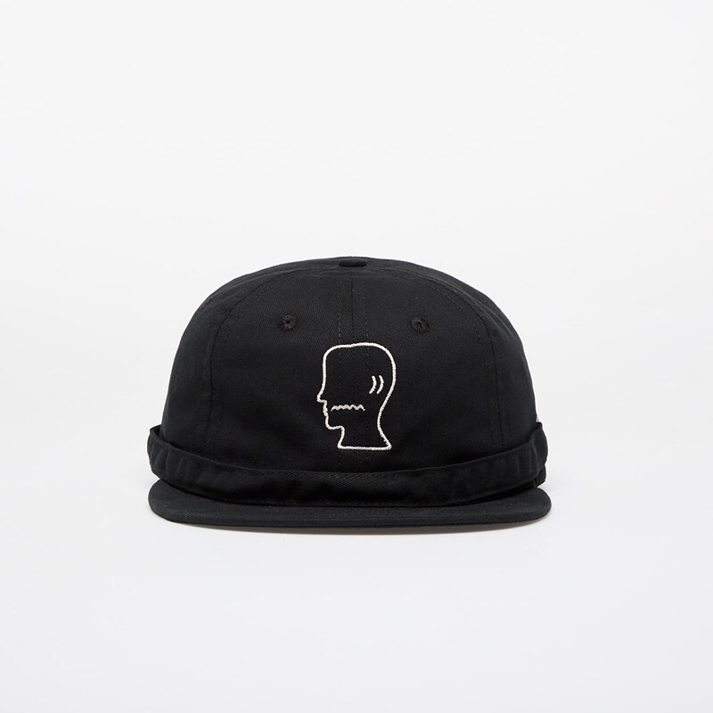 Kšiltovka Brain Dead Extended Strap 6 Panel Logohead Hat Black 109733014