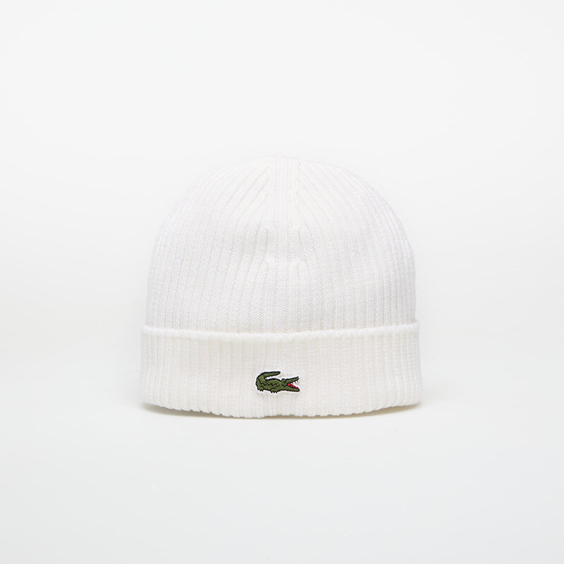 Čepice LACOSTE Knitted Cap Flour Universal 109732025