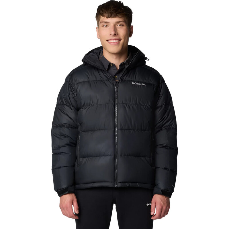 Černá pánská péřová prošívaná bunda Columbia Pike Lake II Hooded