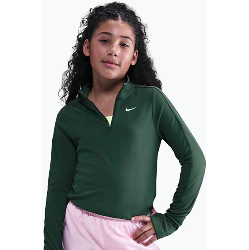 Dětské tréninkové tričko Longsleeve Nike Dri-Fit 1/4 Zip fir