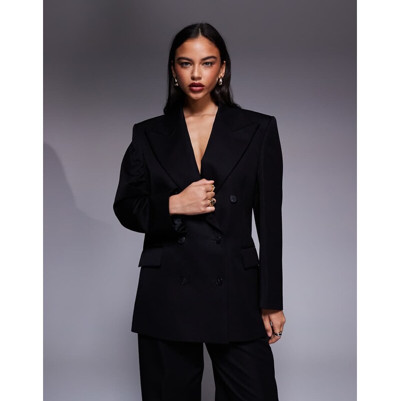 ASOS DESIGN ASOS X THE SOURCED COLLECTION oversized blazer in
