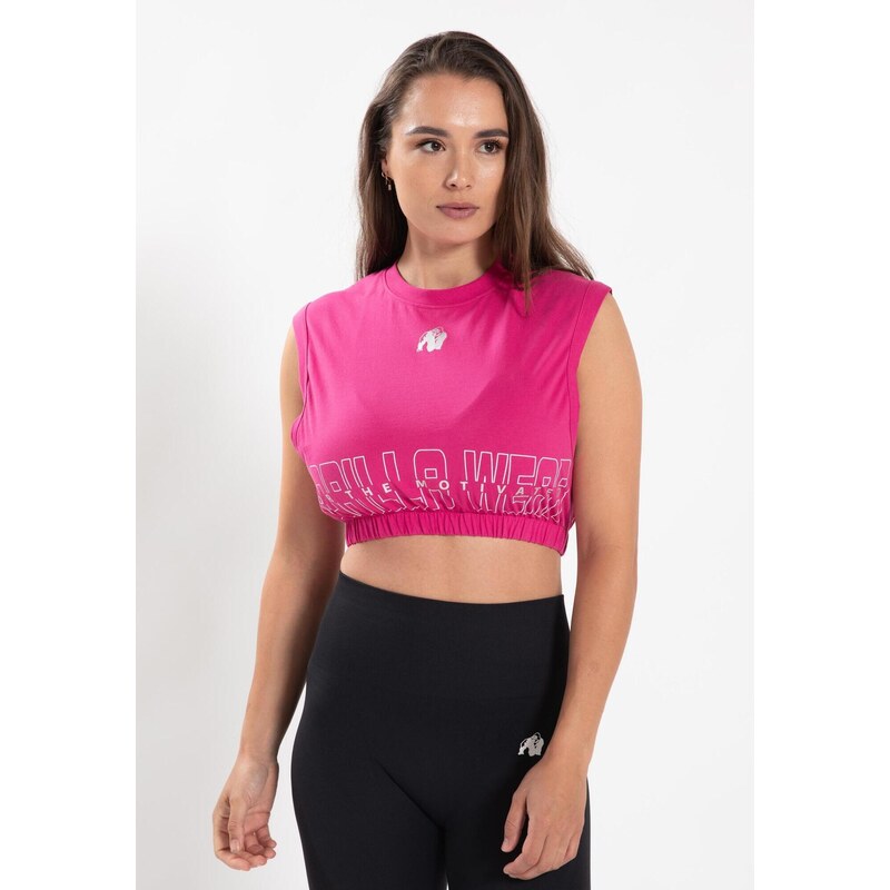 GORILLA WEAR Oversized dámský cropped top Gorilla Wear Albion 109738503