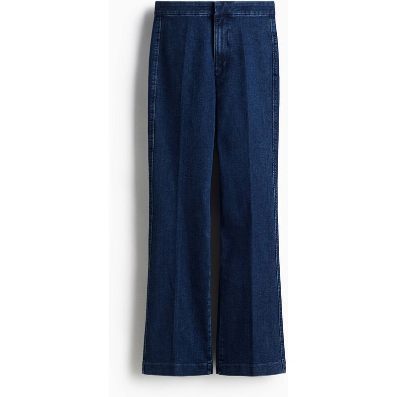 H&M - Flared High Jeans - Denim Blue