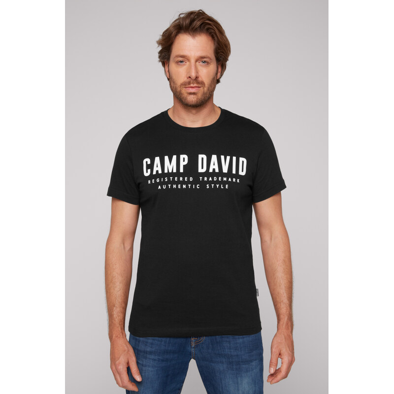 CAMP DAVID Basic tričko s logem