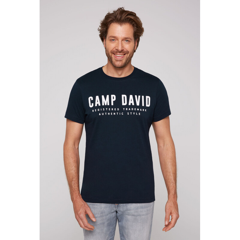 CAMP DAVID Basic tričko s logem