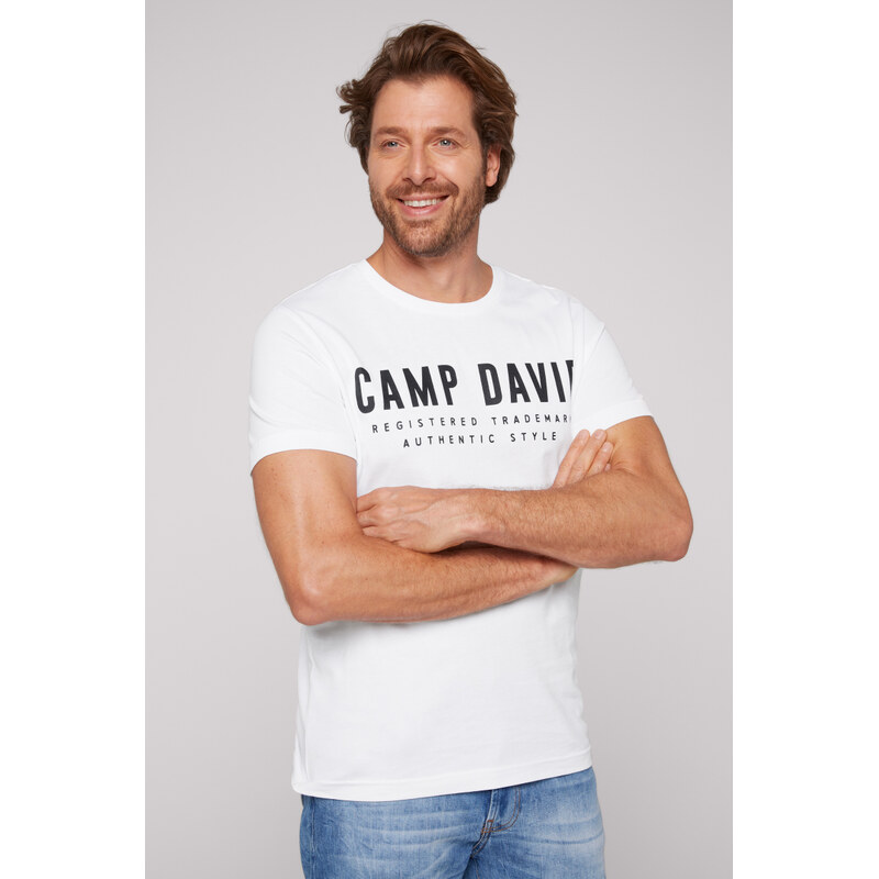 CAMP DAVID Basic tričko s logem