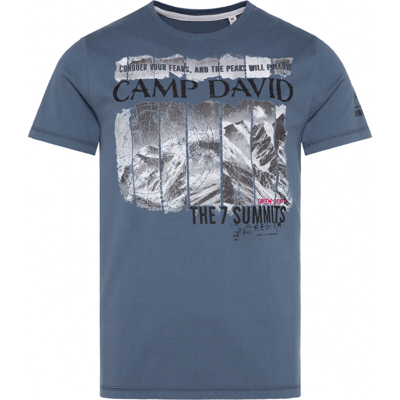 CAMP DAVID Tričko s fotopotiskem