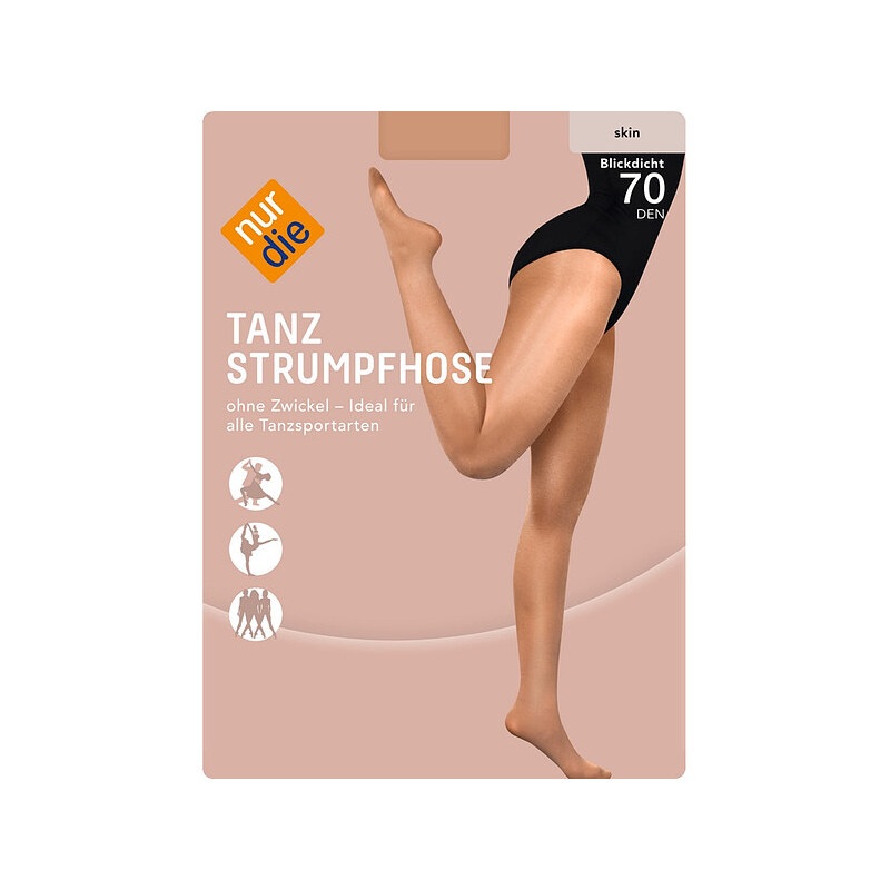 Taneční punčochové kalhoty NUR DIE DANCE PANTYHOSE 70 DEN - NUR DIE - 87035228